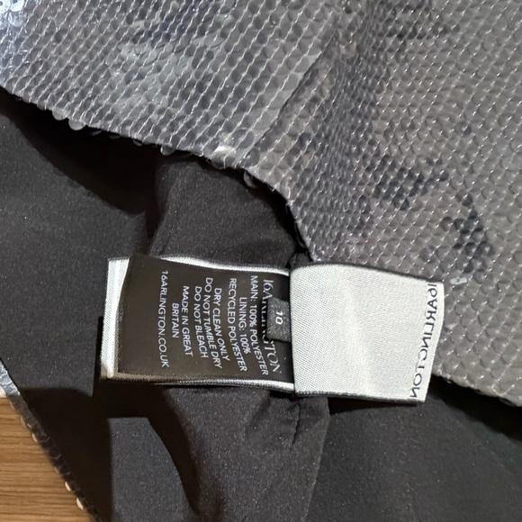 16 Arlington Midnight Blue Sequin mini dress - Picture 10 of 10